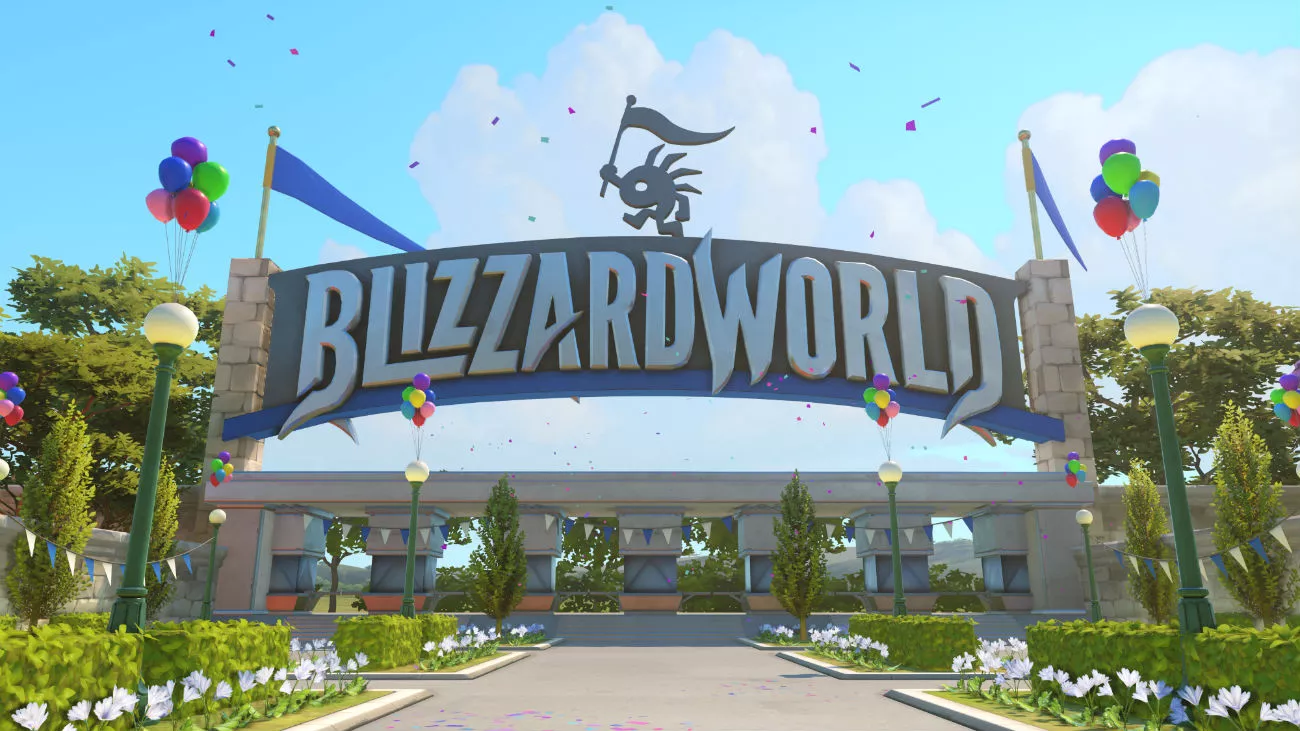 Overwatch Blizzard World Map