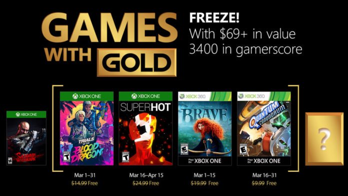 Games with Gold - März 2018 Games with Gold - März 2018