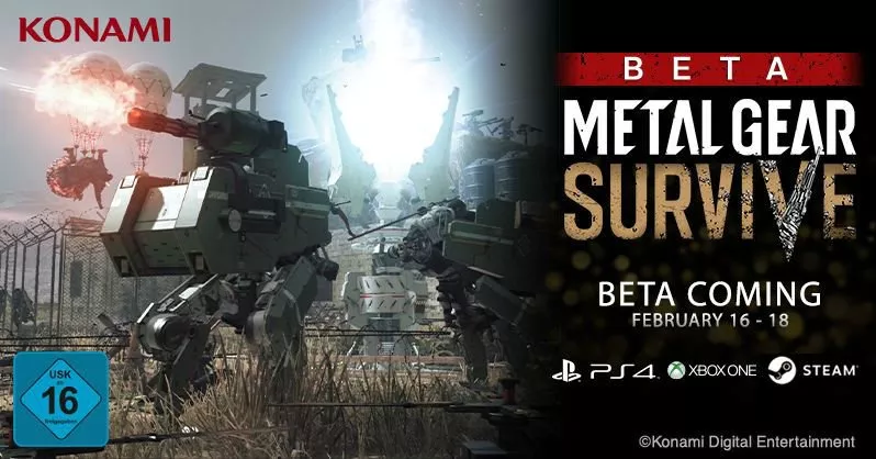 Metal Gear Survive: Zweite Open Beta angekündigt