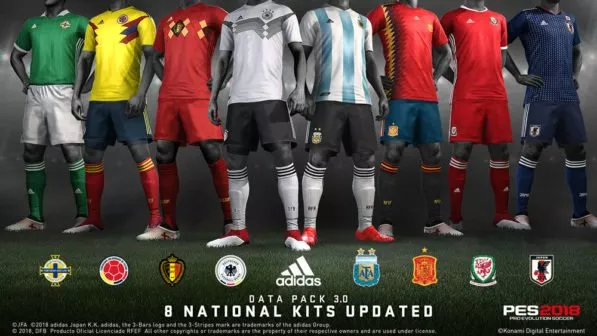 PES 2018 - Data Pack 3.0
