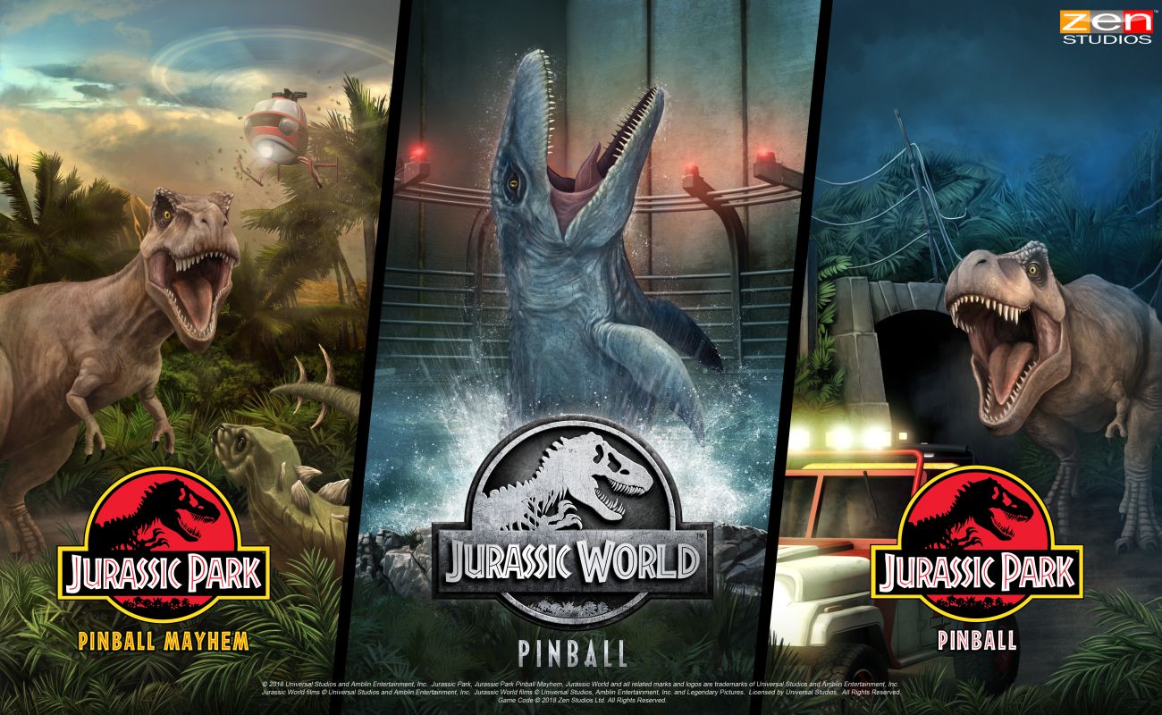 Pinball FX3 Jurassic World Pinball Pack