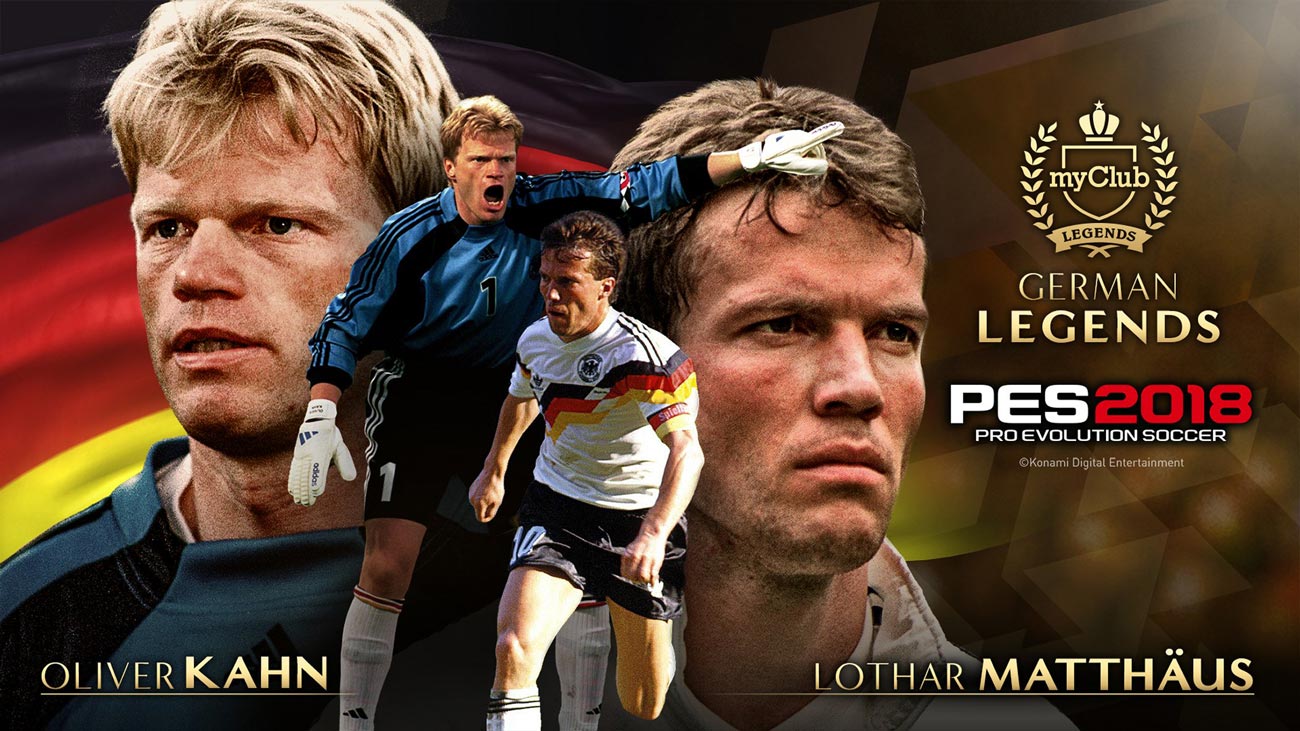 PES 2018 - Oliver Kahn & Lothar Matthäus