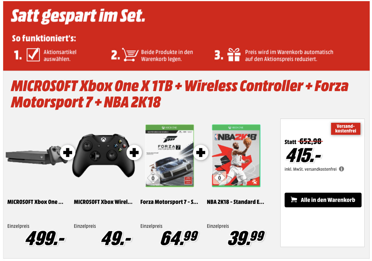 Media Markt Xbox One X