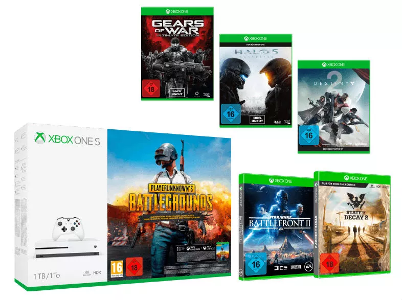 Saturn: Xbox One S Action Bundle