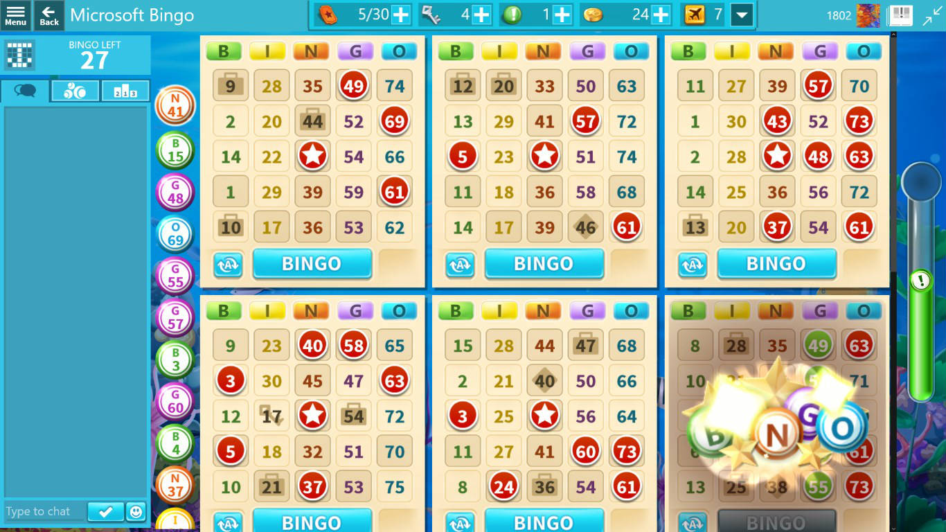 Microsoft Bingo