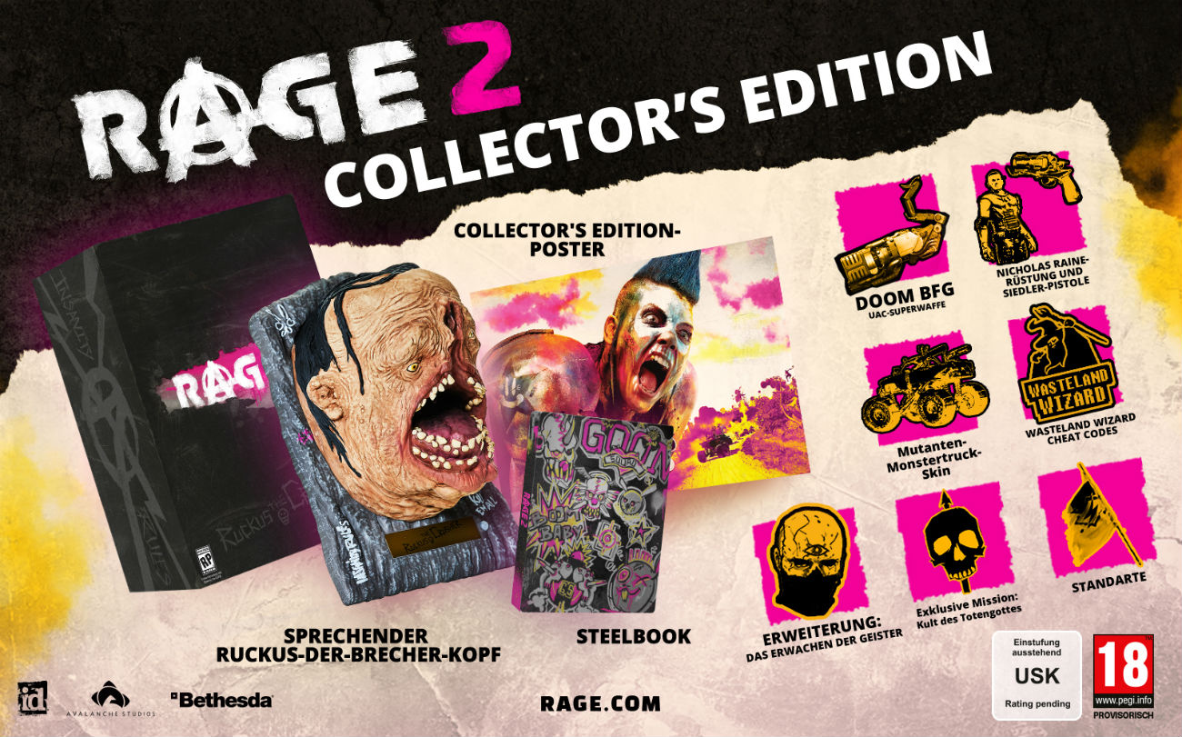 RAGE 2 Collector's Edition