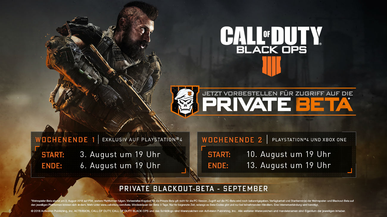Call of Duty: Black Ops 4 - Multiplayer Beta