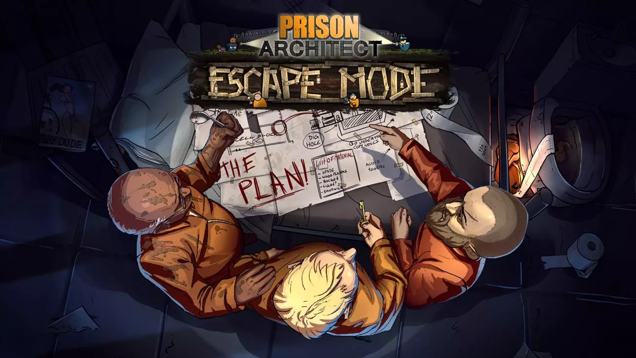 Prison Architect: Escape Mode-DLC