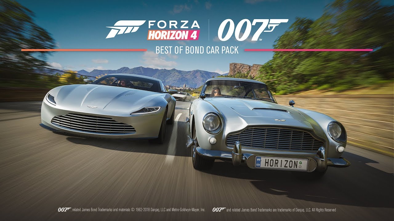 Forza Horizon 4 Best of Bond Car Pack