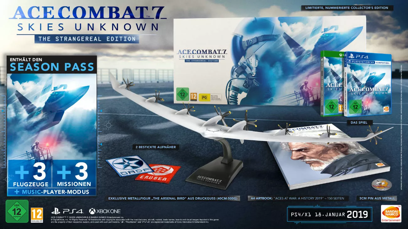 Ace Combat 7: Skies Unknown Collectors Edition