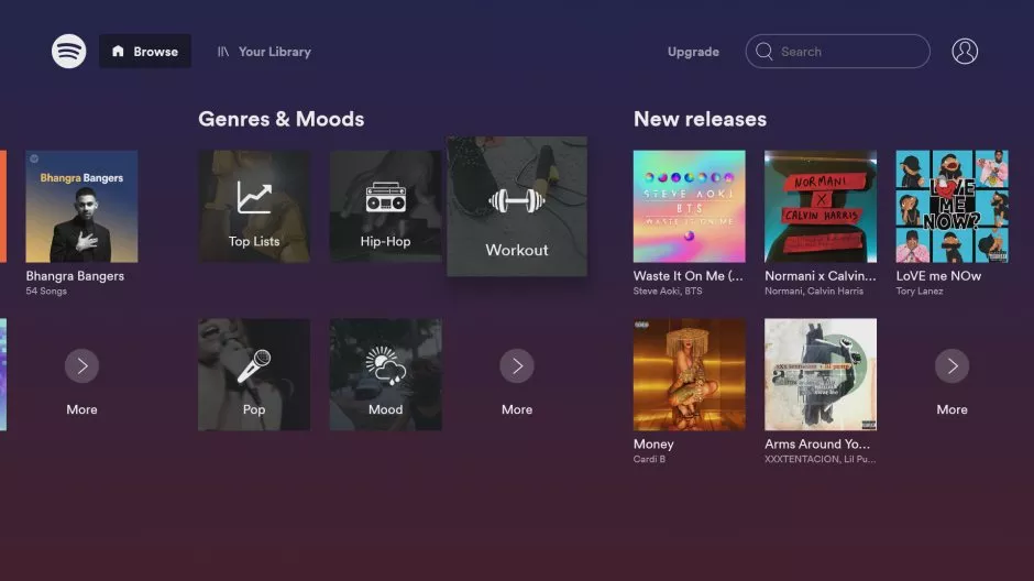 Spotify für Xbox One