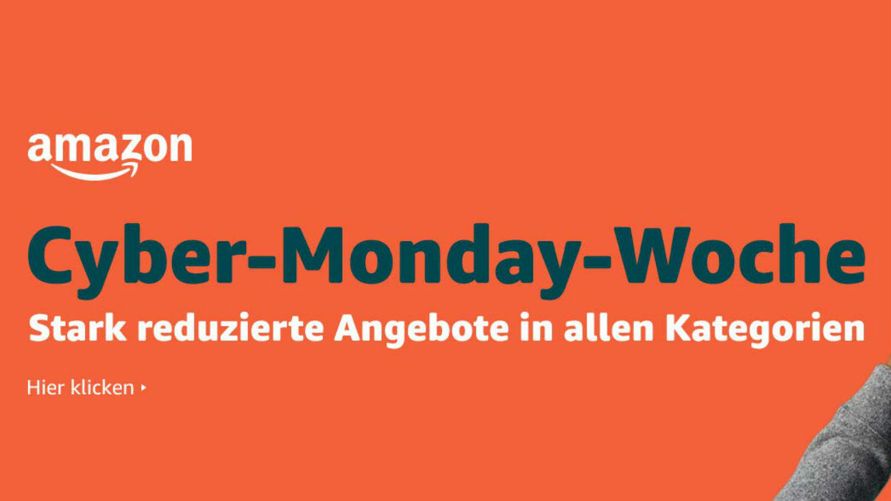 Cyber Monday Woche auf Amazon