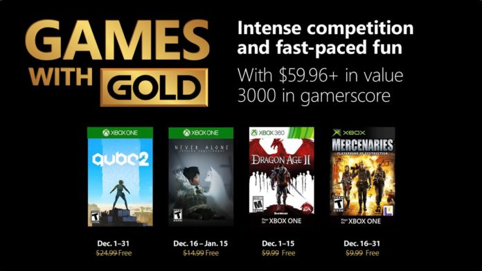 Games with Gold - Dezember 2018 Games with Gold - Dezember 2018