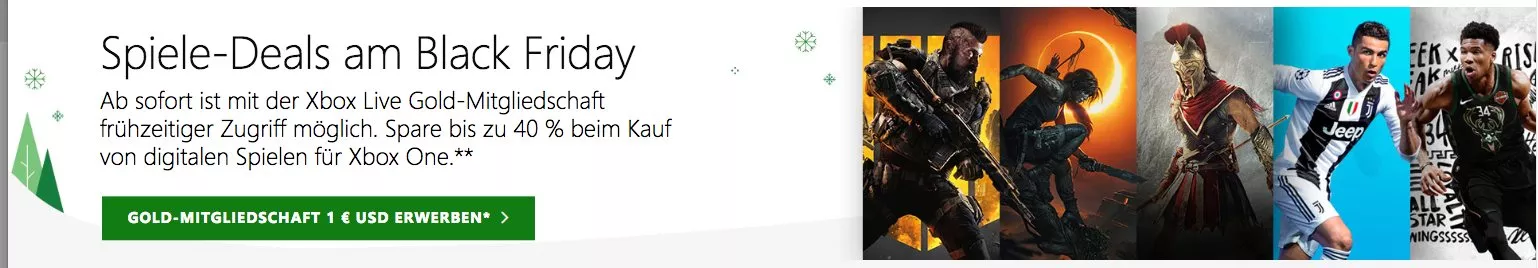Xbox Black Friday Sale