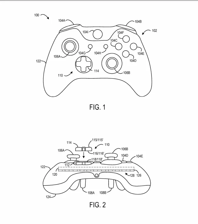 Xbox One Elite 2 Controller Patent