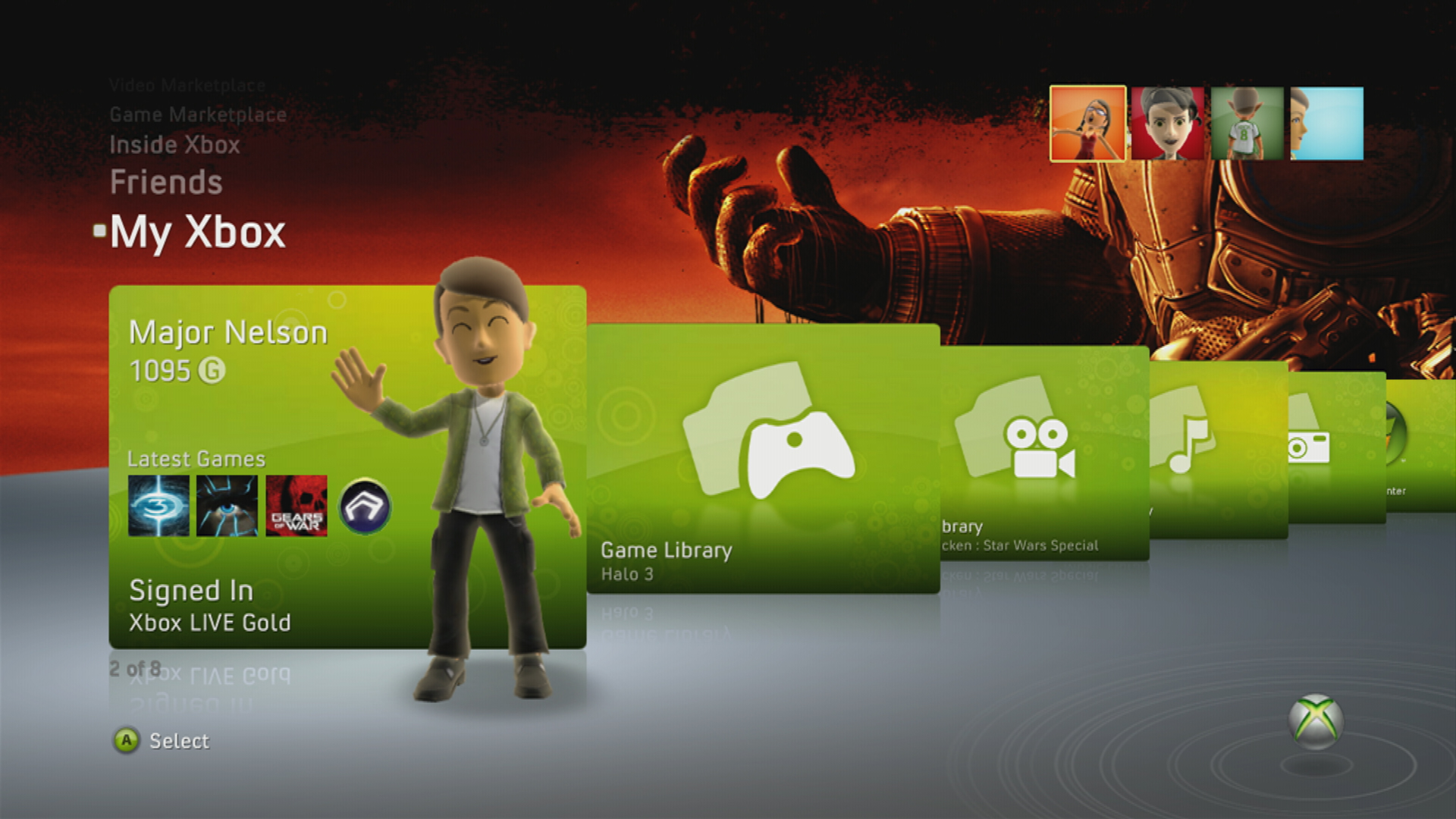 Xbox 360 Dashboard