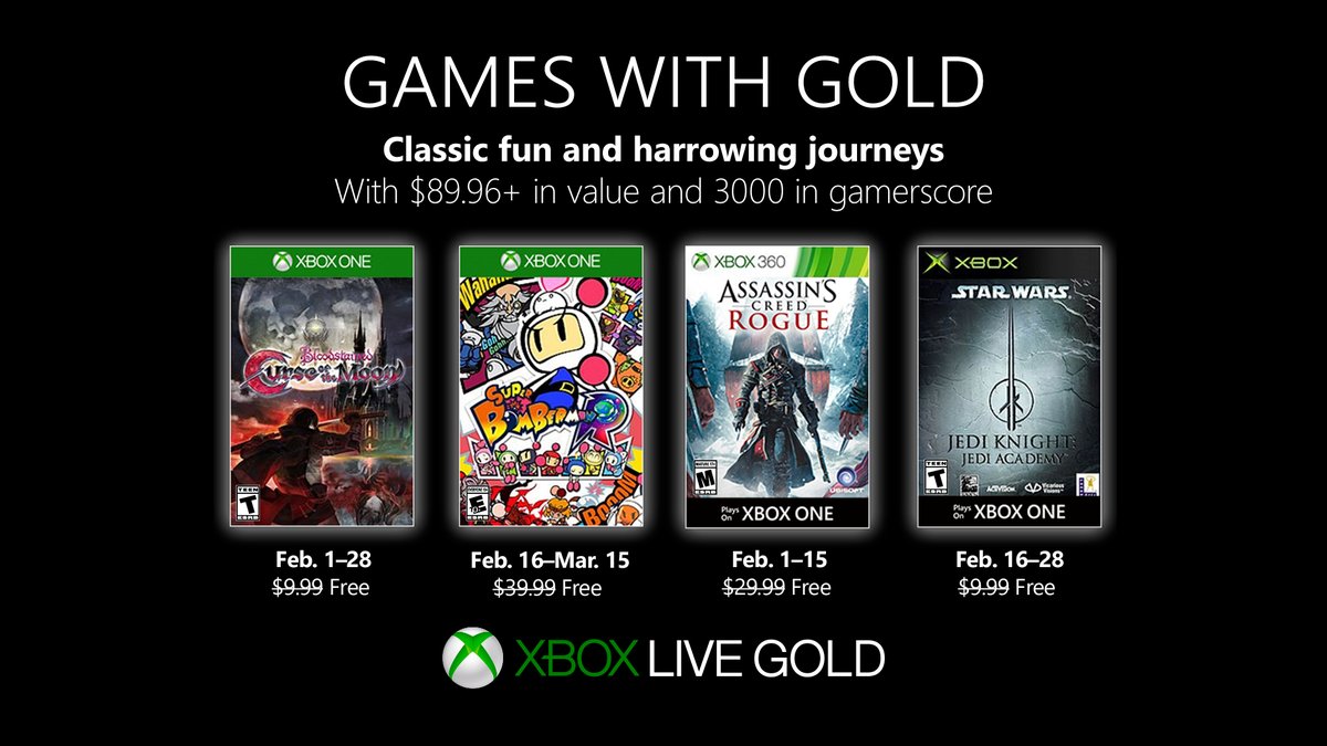 Games with Gold - Februar 2019