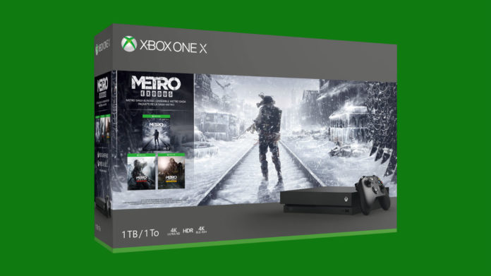 Xbox One X Metro Saga Bundle Xbox One X Metro Saga Bundle