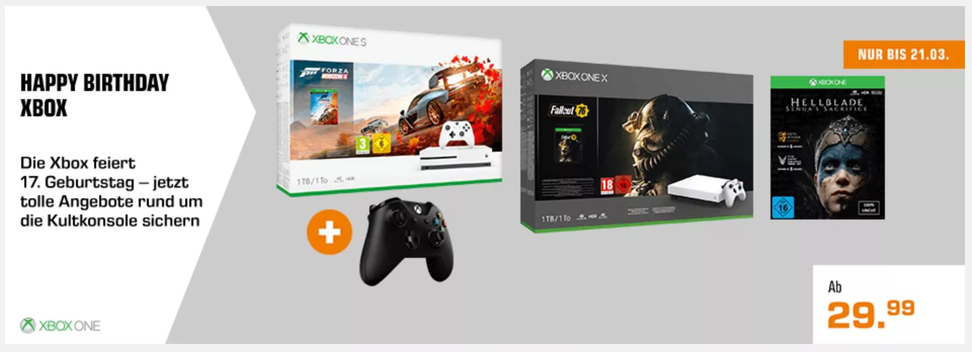 SATURN 17 Jahre Xbox