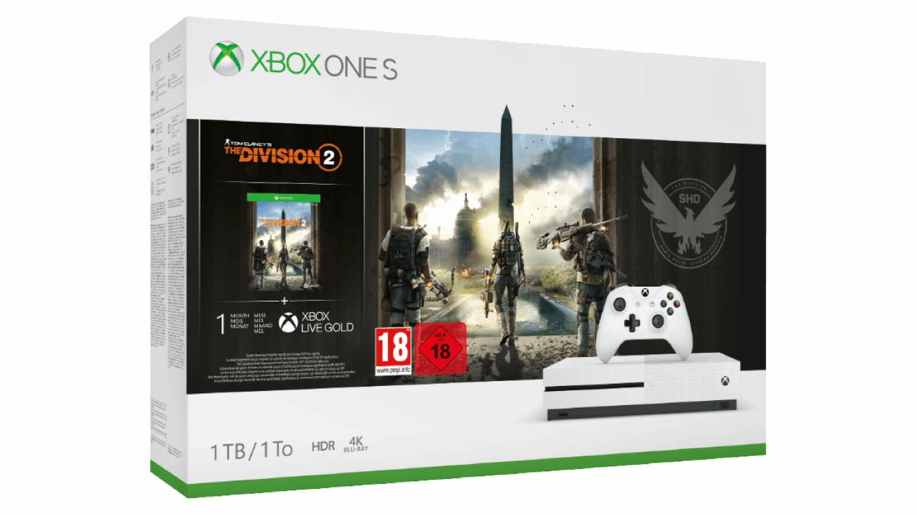 Xbox One S The Division 2 Bundle