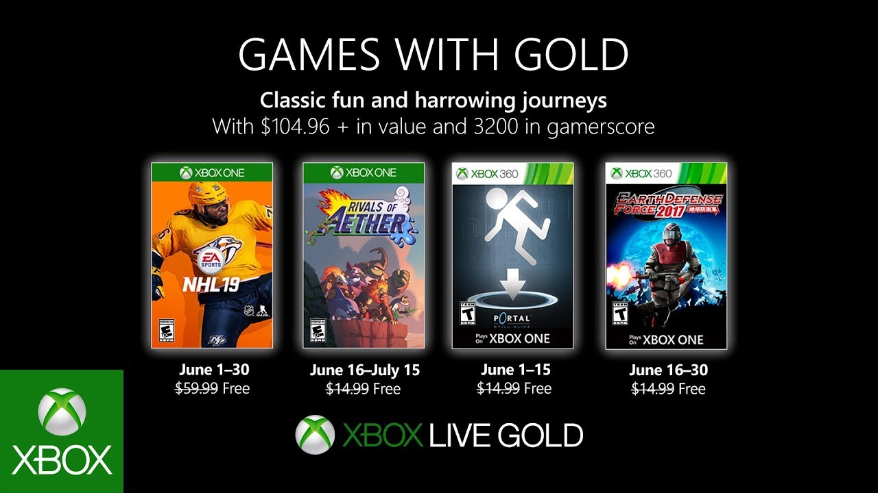 Games with Gold - Juni 2019