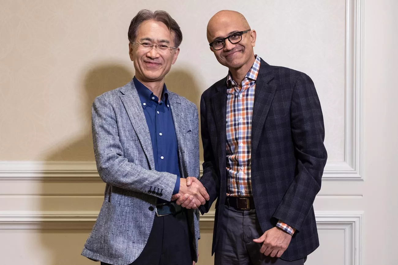 Microsoft Sony - Partnerschaft
