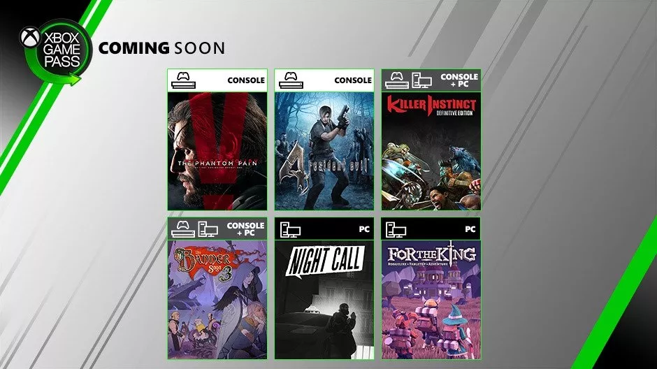 Xbox Game Pass Juli 2019