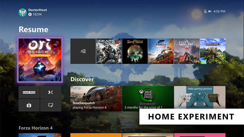 Xbox One Startseite Juli 2019 - Xbox Insider