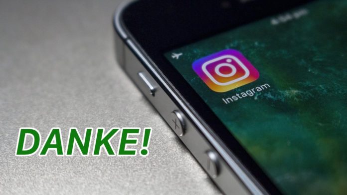 Instagram Danke Instagram Danke