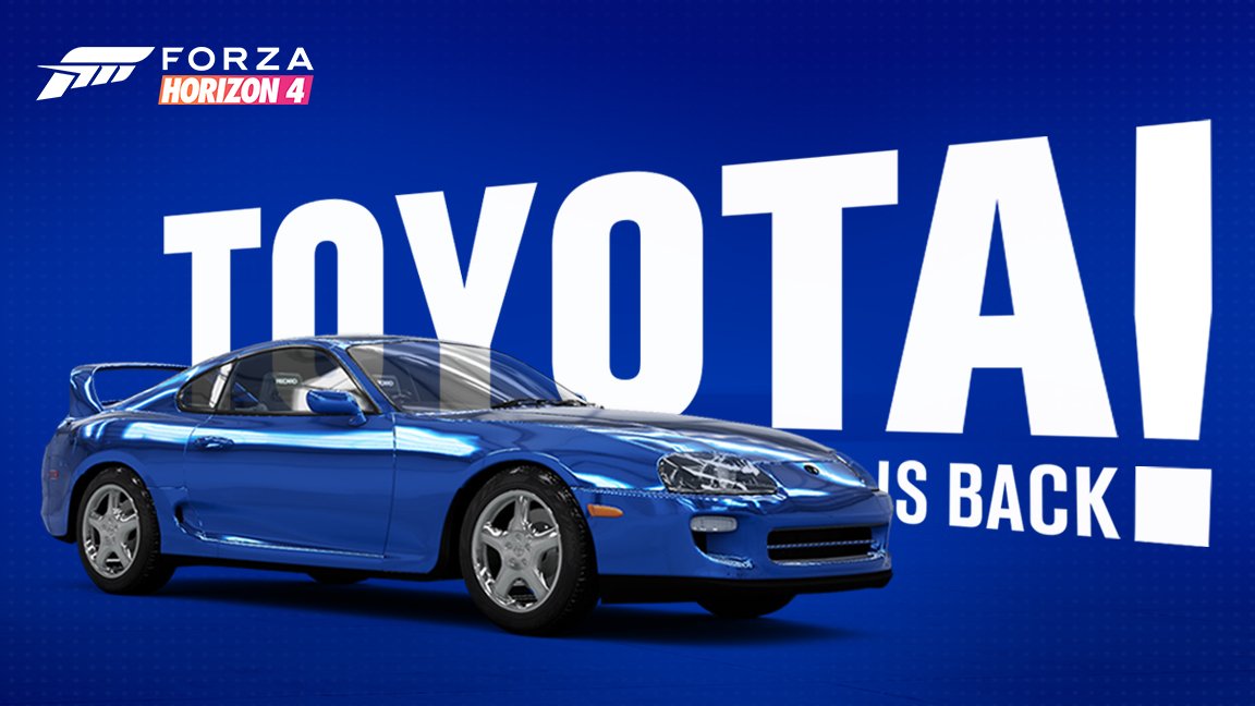 Forza Horizon 4 Toyota