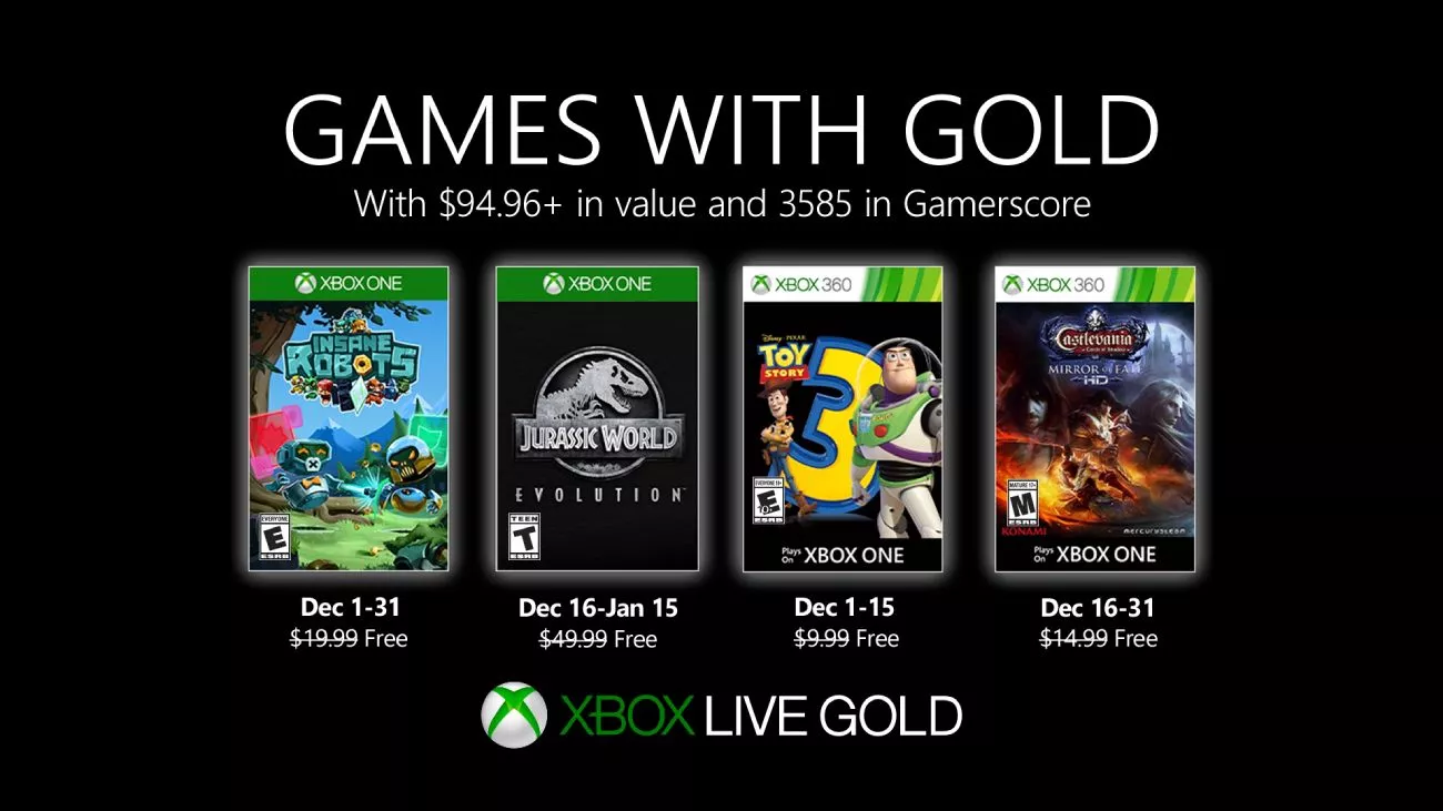 Games with Gold - Dezember 2019