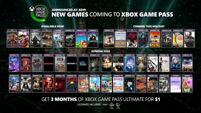 Xbox Game Pass - X019 Xbox Game Pass - X019