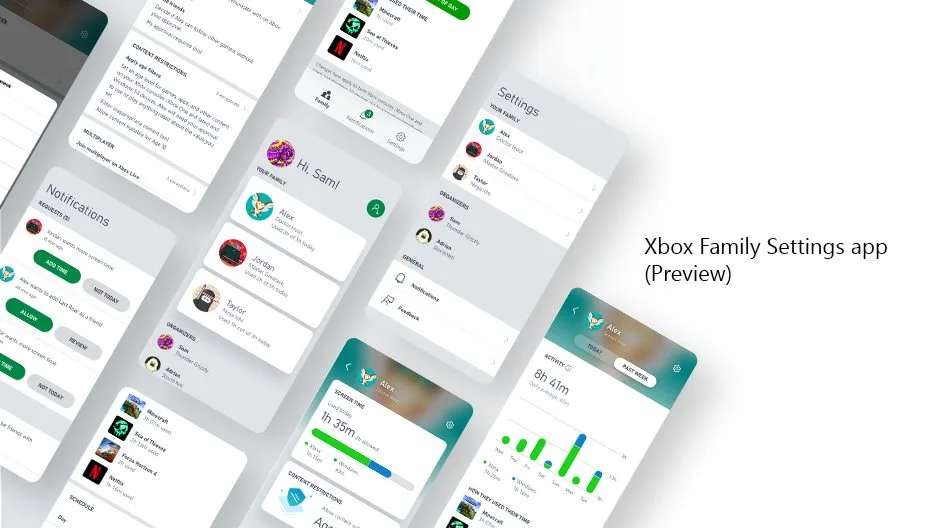 Xbox Family Settings App
