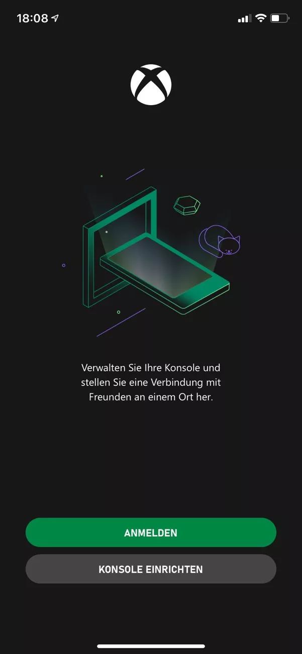 Xbox App (Beta) für iOS