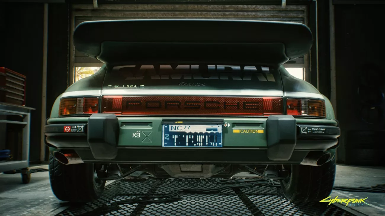 Cyberpunk 2077 Porsche 911