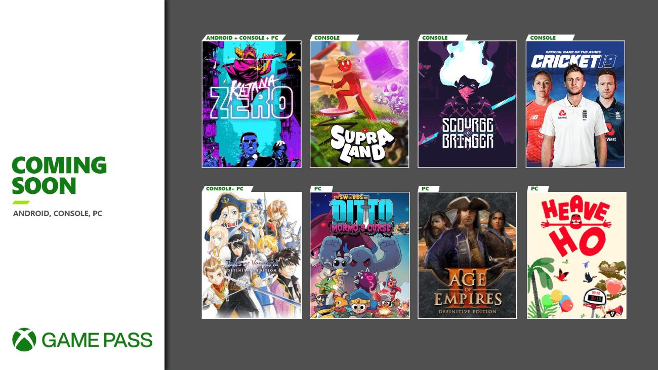 Xbox Game Pass - Oktober 2020