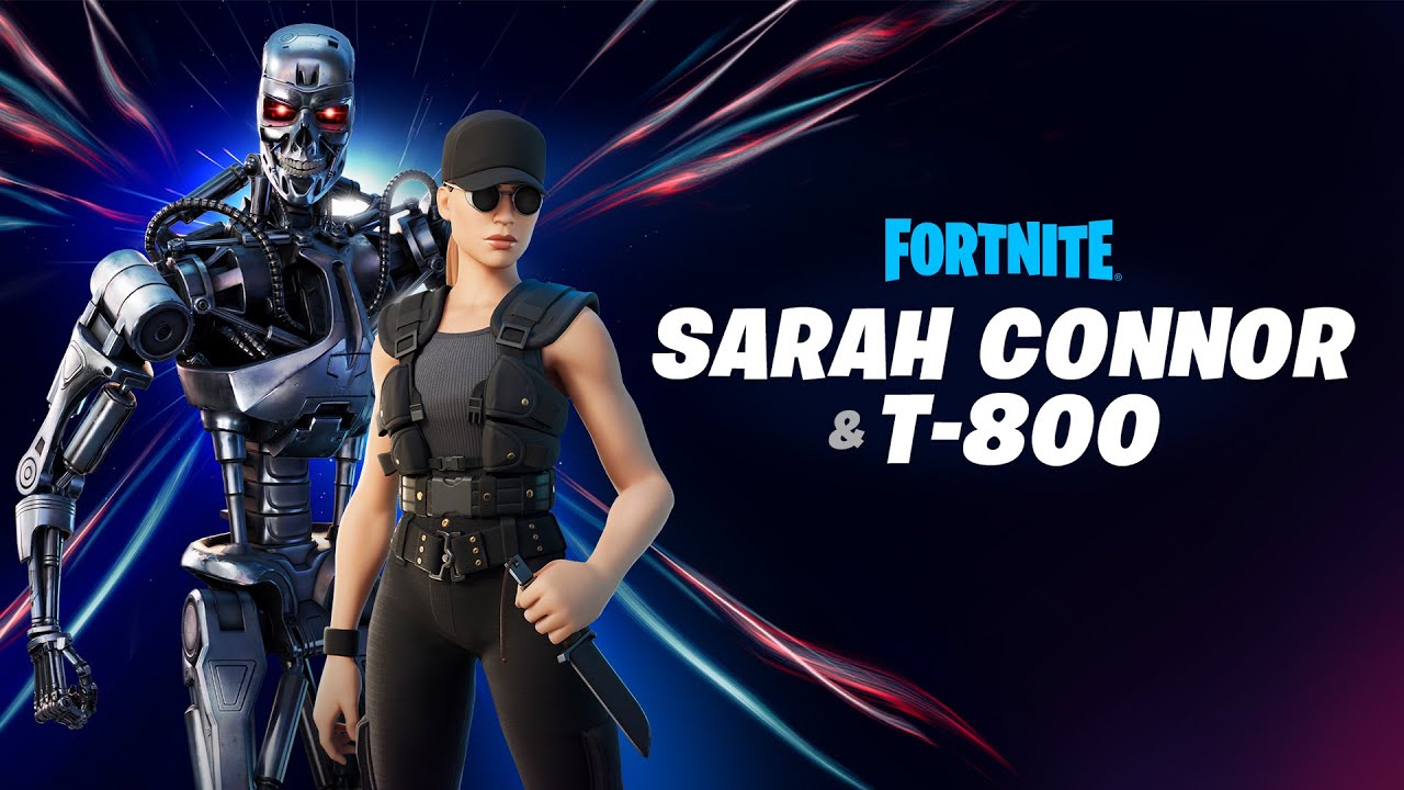 Fortnite: Sarah Connor und T-800