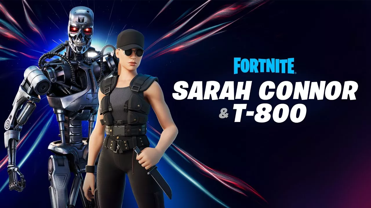 Fortnite: Sarah Connor und T-800