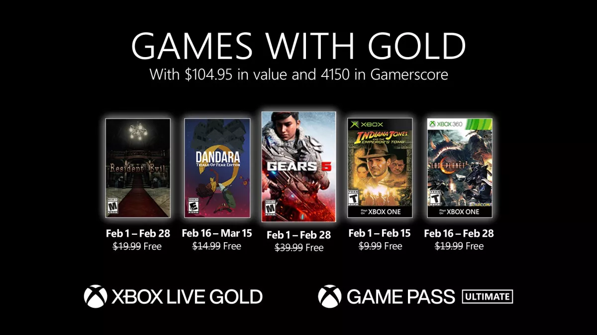 Games with Gold - Februar 2021