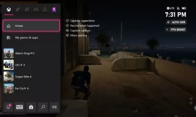 Xbox Dashboard - März 2021