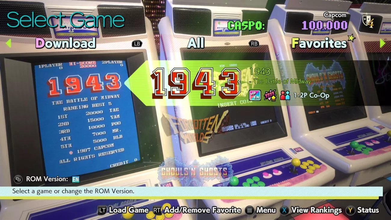 Capcom Arcade Stadium