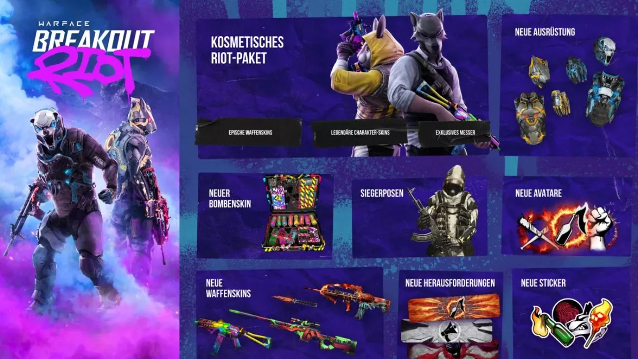 Warface: Breakout - Season 4 "Riot"