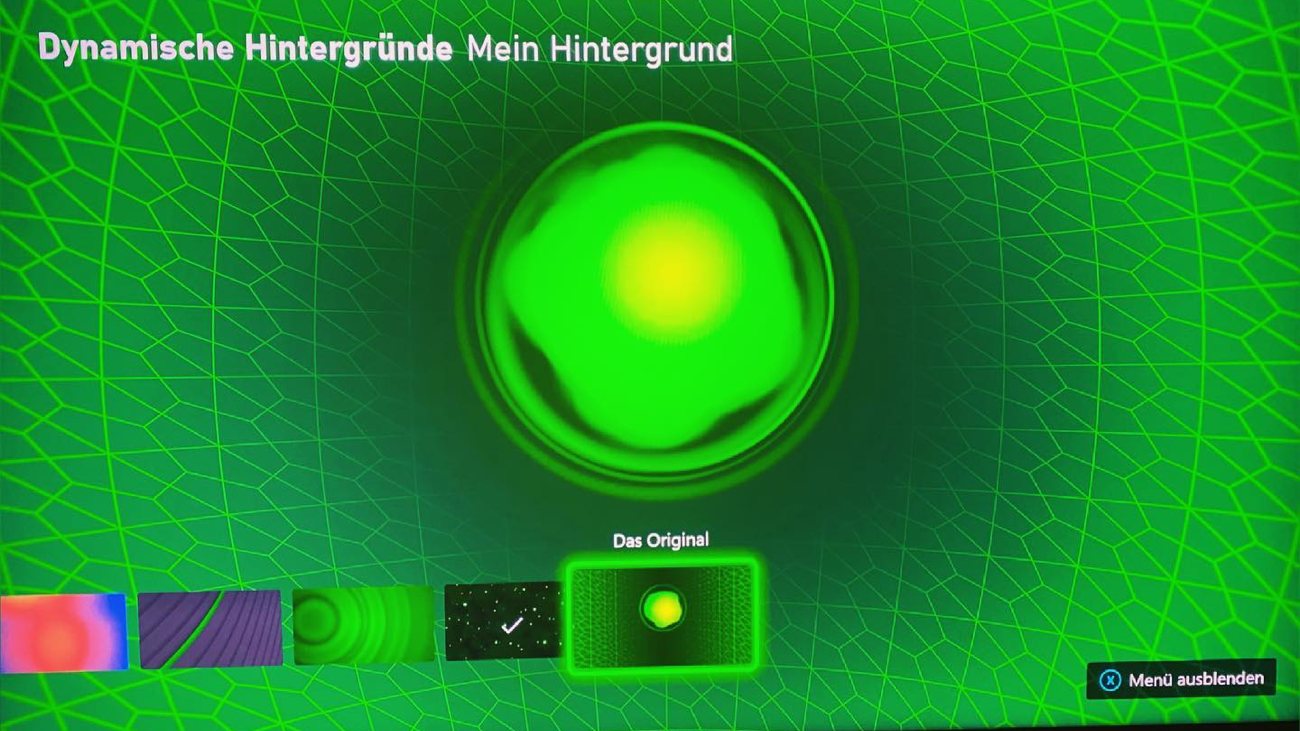 Dynamischer Hintergrund "Das Original"