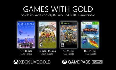 Games with Gold - Juli 2021 DE