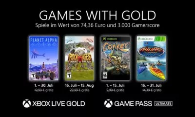 Games with Gold - Juli 2021 DE