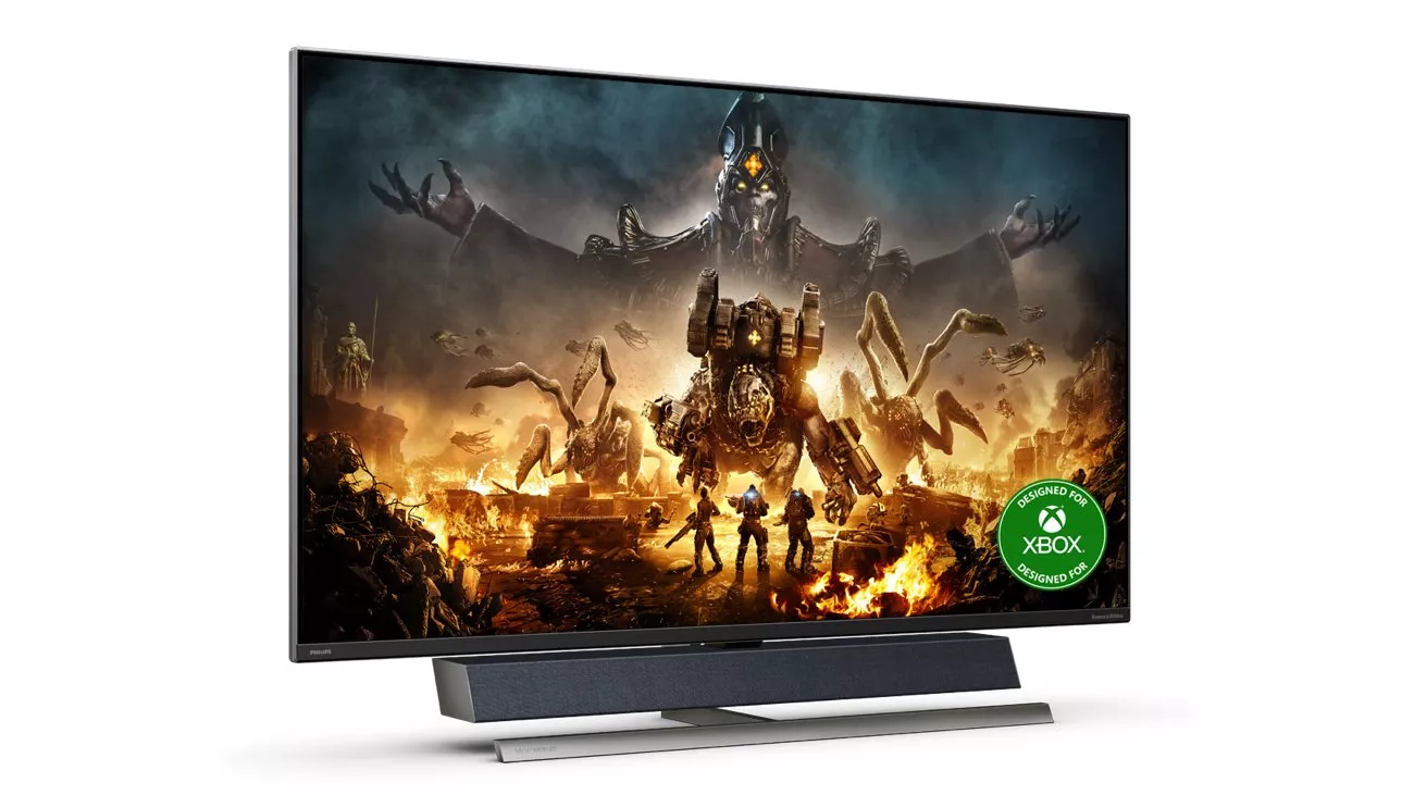 Philips Momentum 55-Zoll-4K-"Designed for Xbox"-Konsolen-Gaming-Monitor