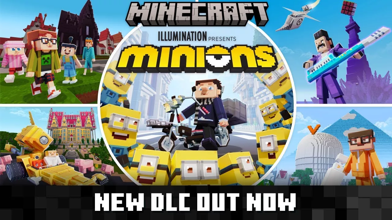 Minions x Minecraft DLC
