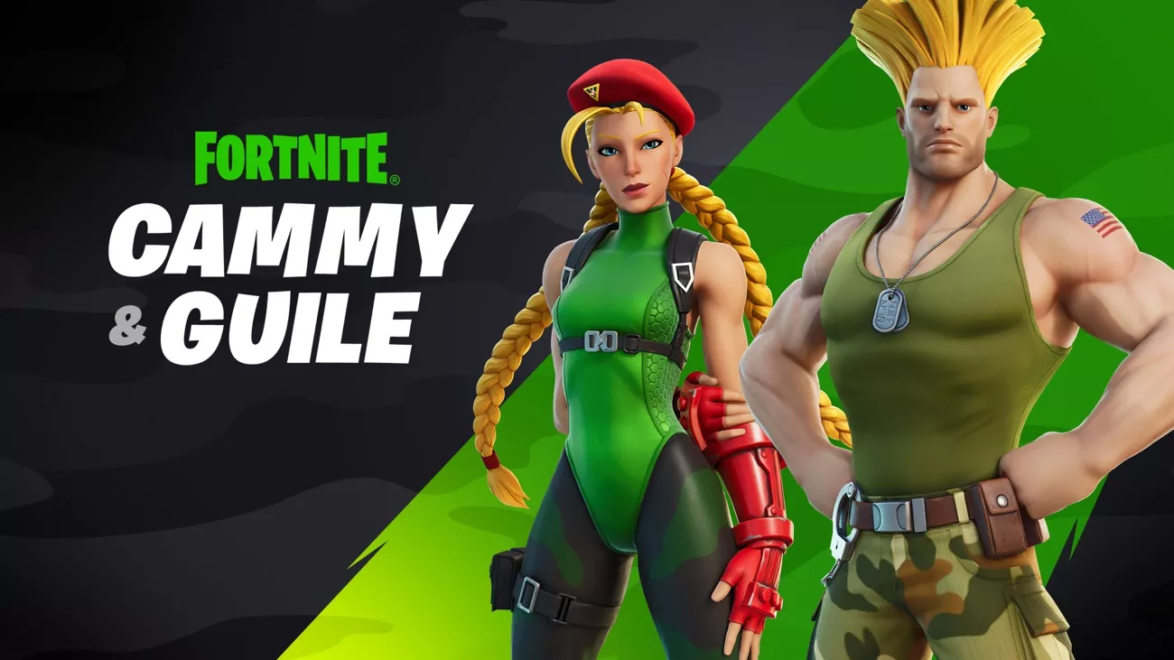 Fortnite: Cammy und Guile aus Street Fighter
