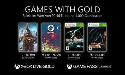 Games with Gold im September 2021