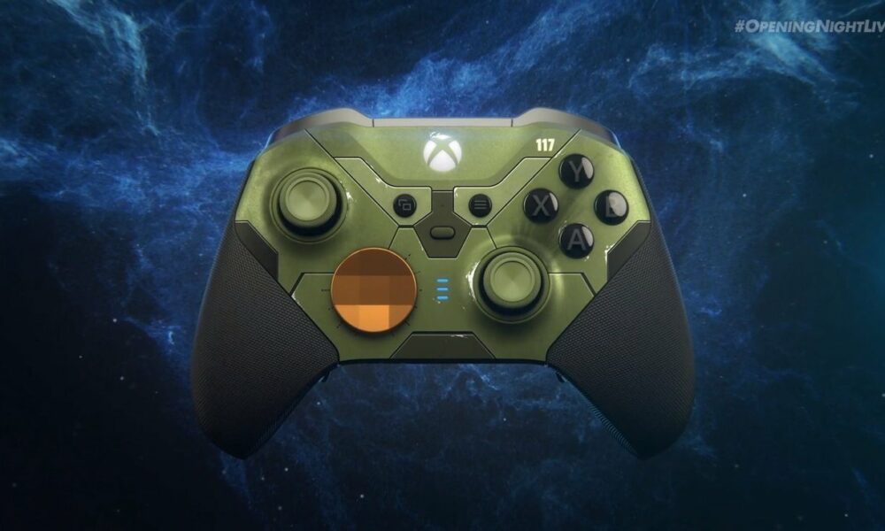 Halo Infinite Xbox Elite Wireless Controller Series 2 bringt Controller Charm für eure Waffen im